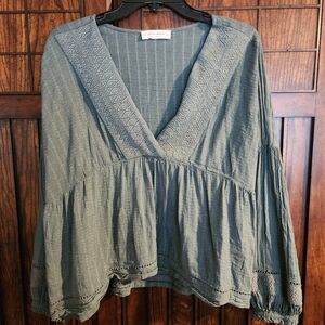 Lucky Brand Womens Boho Style Top Size XL